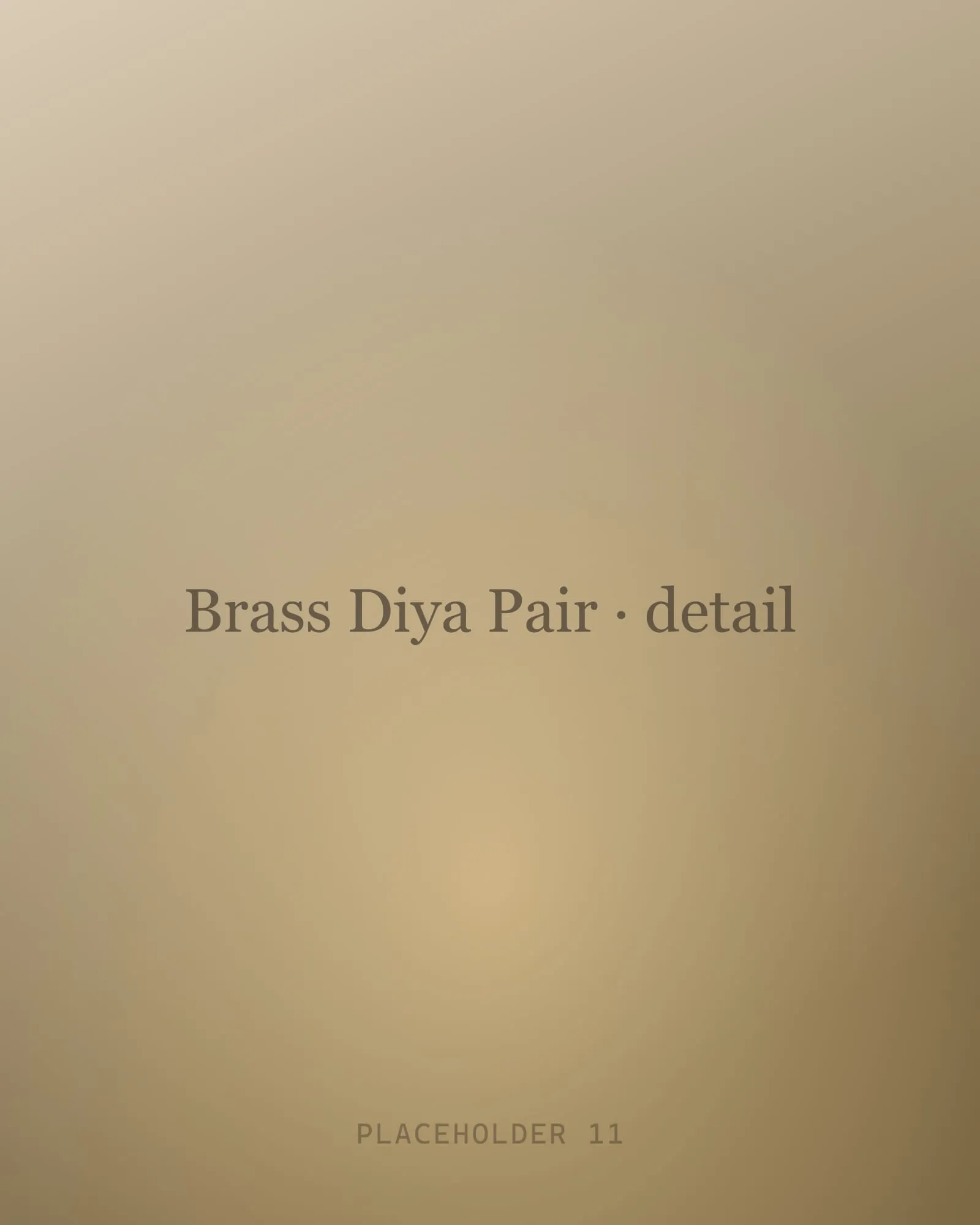 Brass Diya Pair — view 2