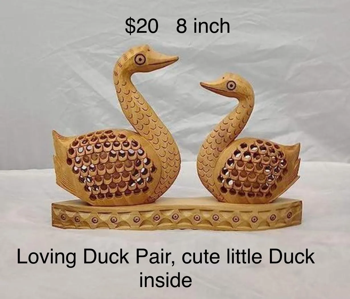 8-Inch Loving Duck Pair